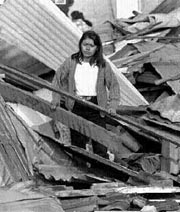 buscando lo que haya permanecido