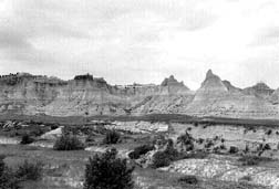 Badlands, en la reservacin de Pine Ridge n Fotos: Crystal Echohawk