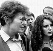 La alta comisionada de las Naciones Unidas para refugiados, durante una reciente visita a Kosovo n Foto: Reuters