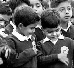 Primer da de clases en la escuela primaria Repblica de Checoeslovaquia, en la capital del pas n Foto: Cristina Rodrguez