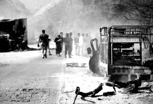 tragedia en las autopistas del pas
