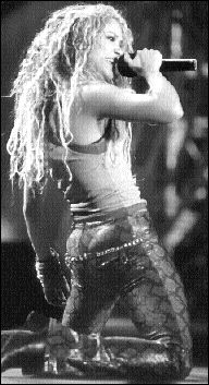 Shakira en concierto y vista por Manjarrez
