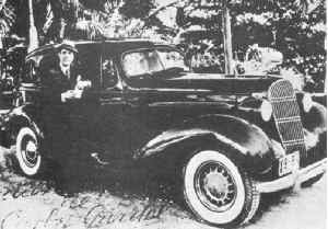 carro carlos gardel