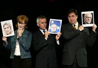 Obras antiBush, gran &eacute;xito en Broadway