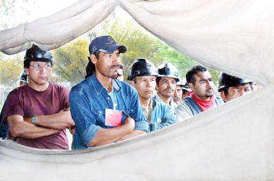 Ning&uacute;n avance en Pasta de Conchos