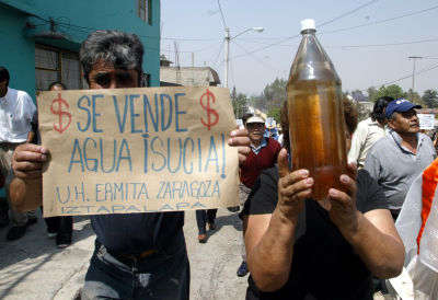 >Derecho al agua y privatizaci&oacute;n, ejes en el foro mundial