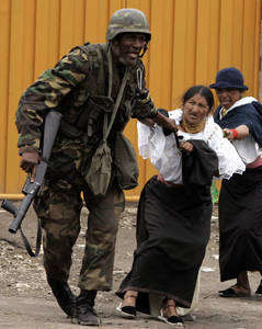 Represi&oacute;n en Ecuado
