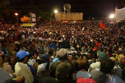 La bala asesina sali&oacute; de un arma del gobierno