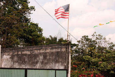 Barras y estrellas en Teocelo