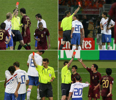 Duelo de <i>le&ntilde;azos</i> entre Portugal y Holanda