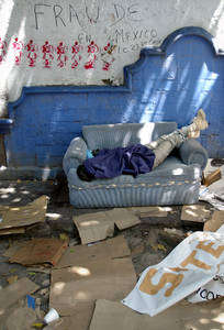 Socavan el Centro Hist&oacute;rico de Coyoac&aacute;n