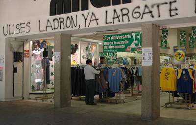 Gobernador en la marquesina