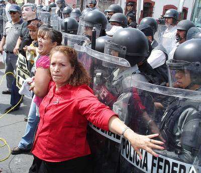 Repudio a Fox y Calder&oacute;n en Chihuahua