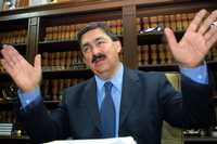 Napoleón Gómez Urrutia en entrevista con este diario en enero de 2002