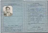 Imagen del pasaporte del anticastrista Luis Posada Carriles