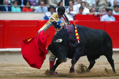 Corrida &eacute;pica en la Monumental de Barcelona