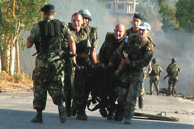 Atacan en L&iacute;bano a fuerzas de paz de la ONU