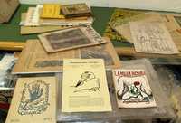 Diego Rivera ilustró diversas revistas estadunidenses en los años 30. Esas obras (algunas en la imagen) nunca se reprodujeron en ninguna investigación acerca del pintor, en México o el extranjero. Se verán por primera vez en la exposición Tesoros de la Casa Azul