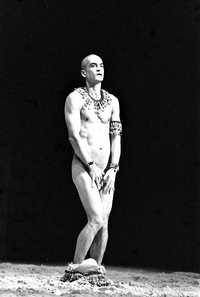 Una de las escenas de la obra de Jorge Kuri