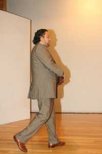 Ramón Vargas, ayer, antes de anunciar la gala que, con motivo de sus 25 años de carrera, ofrecerá en Bellas Artes