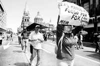 En Guadalajara, Jalisco, maestros disidentes suspendieron labores y se manifestaron contra la reforma al instituto
