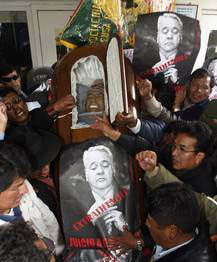 Indignaci&oacute;n en Bolivia