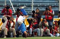 César Villaluz, quien fue campeón mundial Sub-17, brilló en el ataque cementero y dio el pase para que César Delgado anotara