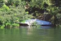 El nivel del río Grijalva no bajará al menos durante los próximos cuatro meses. Las aguas siguen invadiendo viviendas y terrenos de cientos de damnificados