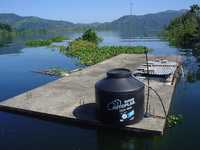 Poblado Rómulo Calzada, ubicado en la zona del embalse de la presa Malpaso, donde el nivel del agua ha subido al menos cuatro metros en dos días, anegando casas, potreros y pastizales. La población se encuentra en refugios fuera de la zona de riesgo   Ángeles Mariscal