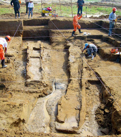 Puerto del a&ntilde;o 200 aC en Coatzacoalcos