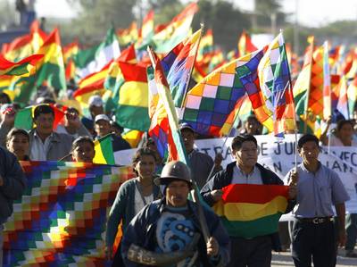 Rechaza la OEA secesi&oacute;n en Bolivia