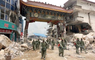 Tomar&aacute; tres a&ntilde;os la reconstrucci&oacute;n en China