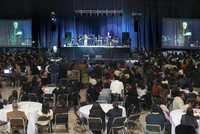 Un instante de la celebración en la ciudad de Puebla