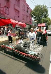 Ambulantes en el Centro Histórico de la ciudad de México  Alfredo Domínguez