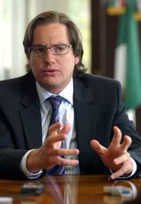 Salomón Chertorivski explicó las labores de Diconsa