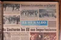 El conservador rotativo dio cuenta así de las jornadas de protesta que se efectuaron el 24 de julio