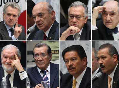 Rostros del &uacute;ltimo debate