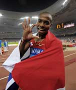 El paname&ntilde;o Irving Saladino