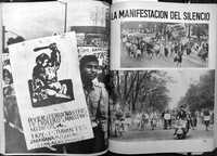 Revista Por qué? del 25 de septiembre. Aspecto del reportaje gráfico que sintetiza la cobertura de la publicación sobre la manifestación del silencio