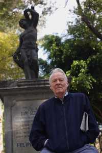 Robert Gardner, ayer, en la ciudad de México