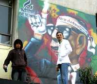 "Esto queda como un recuerdo de ese día que reprochamos", dijo Guevara