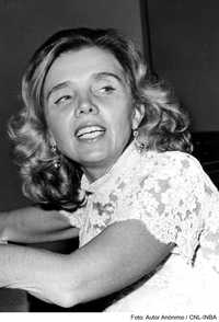 Elena Poniatowska en una imagen que forma parte de la muestra Aquí no pasa nada: una historia literaria del 68, que hoy se inaugura