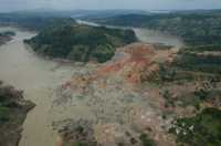 Así quedó hace un año el poblado de Juan de Grijalva, en el municipio de Ostuacán, Chiapas, tras haber sido arrasado por un alud causado por el desgajamiento de un cerro