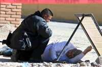 Ayer en Chihuahua dos personas fueron baleadas en la carretera antigua a Aldama cuando se encontraban en un puesto de comida