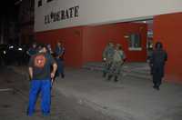 Fachada del diario sinaloense luego del ataque