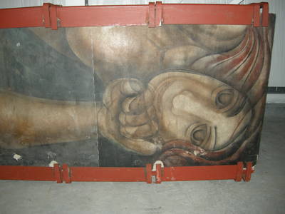 Ejercicio Pl&aacute;stico, de Siqueiros, listo para su restauraci&oacute;n