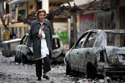 Cinco d&iacute;as de violencia en Grecia