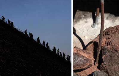 M&aacute;s de 16 mil perforaciones en las pir&aacute;mides