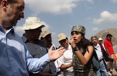 Verifican diputados da&ntilde;os en Teotihuac&aacute;n