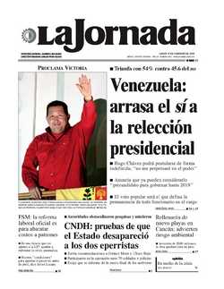 Portada de 2009/02/16. Seleccione para ir a esta edición. Portada de 2009/02/16. Seleccione para ir a esta edición.